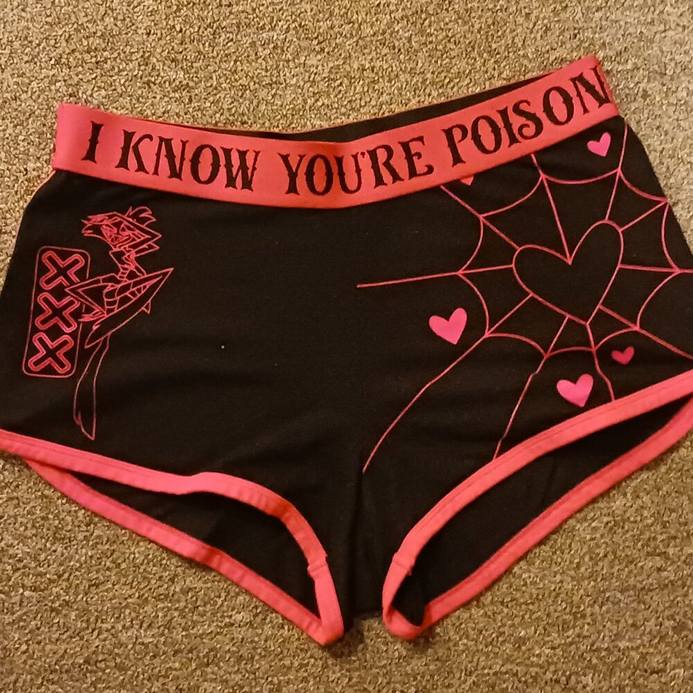 Hazbin Hotel Angel Dust Shorts